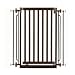 Richell Wood Easy-Lock Pet Gate, Mahogany Finish