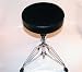 GP Percussion Double Braced Drum Throne, Swivel, HD