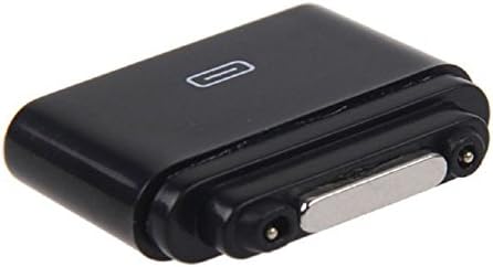 Suppion Fashion Micro USB to Magnetic Charging Adapter for Sony Xperia Z1 Z2 Z3 / Z3 Compact Xl39h (Black)