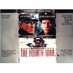 FOURTH WAR 1990 Roy Scheider UK QUAD POSTER