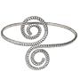 Jewellry Indian Sterling Silver Arm Bracelet Armlet 3 inches