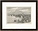 Battle of Stirling Bridge English Defeated by Scots Led by William Wallace Framed Art Poster Print, 33x27