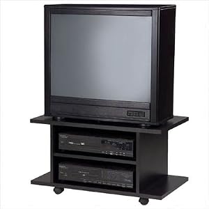 Ameriwood 32-inch TV Cart, Black by