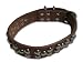 Sporting Goods : LOVEPET Amazing Fashion Studded Leather Collar, 1.1' X 26'