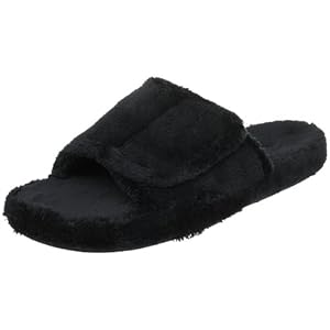 ACORN Men's Spa Slide,Black,XX-Large (14-15 M US)