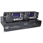 Pyle-Pro PDCD510MU - Professional Dual DJ CD/MP3 Player with USB Input