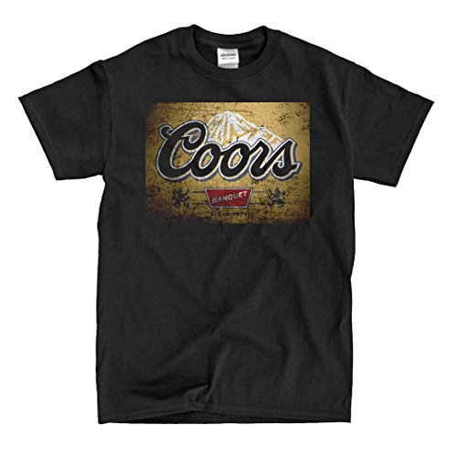 Coors Beer - Vintage Black T-Shirt