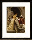 God Speed Framed Art Poster Print by Edmund Blair Leighton, 27x33