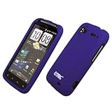EMPIRE Purple Rubberized Hard Case Cover for T-Mobile HTC Sensation 4G