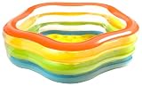 Intex Swim Center 73-by-71-by-21-Inch Summer Colors Pool