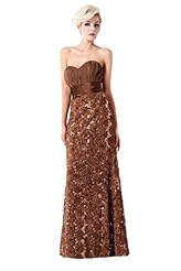 Chiffon Lace Sequined Mother-of-the-Bride Dress/Prom Dress 