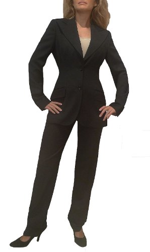 Newly Released Dolce & Gabbana Black Classic Pant Suit