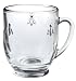 La Roch�re Glass Mug, Bee, 9 1?2 oz Set of 6