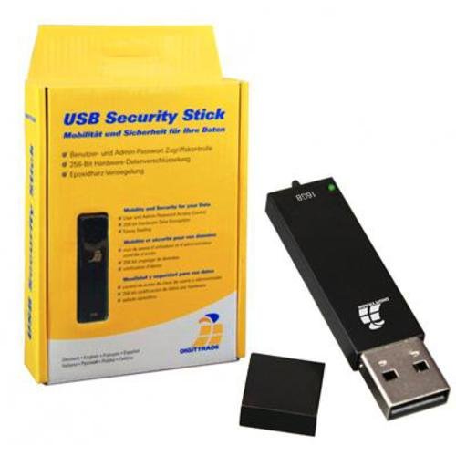 DIGITTRADE USS256 16GB USB Security Speicherstick mit 256 Bit AES Hardwareverschl&uuml;sselung  Preisvergleich