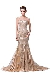 Mermaid Beaded Lace Evening Dress/Party Dress 