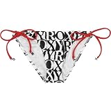 ROXY Love Womens Swimsuit Bottom - White/Black