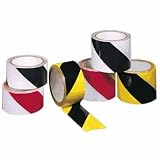 Buy Hazard Warning Tape - Black Yellow