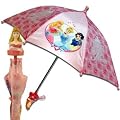 (2011) Licensed Disney Princess Aurora Deluxe Kids Rain Umbrella w/ 3D Molded Handle