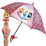 (2011) Licensed Disney Princess Aurora Deluxe Kids Rain Umbrella w/ 3D Molded Handle