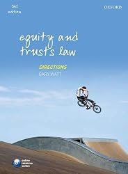 Equity and Trusts Law Directions
