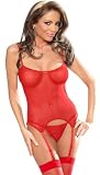 Magic Silk Sheer Merry Widow and G-String Set Style B559