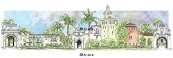 Stetson College of Law - Collegiate Series - 11.5 x 24 Inch Print