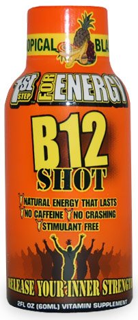High Performance Fitness 1st Step For Energy B12 Shot Tropical Blast -- 2 fl oz