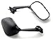 HTTMT MT343-BK Black Replacement Racing Mirror Compatible with 2008-2012 YZF R6