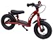 bike*star 25.4cm (10 Inch) Kids Learner Balance Beginner Run Bike Classic - Red