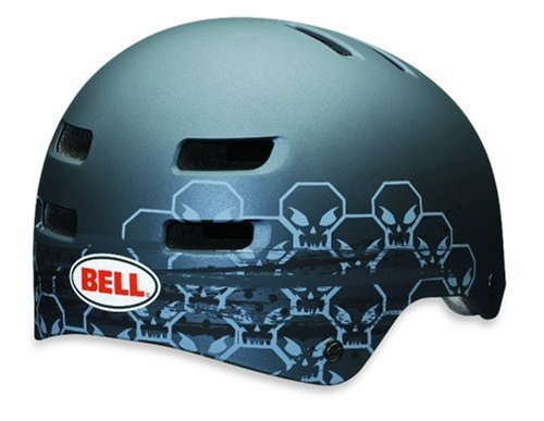 Bell Fraction Youth Matt Titanium Skulls X-Small Helmet