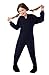 Big Feet Pjs Big Boys Junior Navy Fleece Footed Pajamas