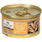 Nutro MAX CAT Chicken and Ocean Fish Formula Gourmet Classics Canned Kitten Food, Case of...