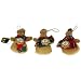 Green Bay Packers Snowman Ornament With Pin (One Random Ornament)