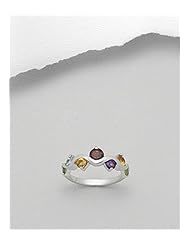 Amethyst Ring In 92.5 Sterling Silver
