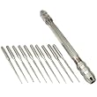 11 Double End Pin Vise Diamond Coated Bead Reamers