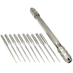 11 Double End Pin Vise Diamond Coated Bead Reamers