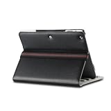 Acase PU レザーケース for new iPad / iPad 2 ブラック （スタンド機能・角度調整機能付）