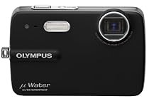 Olympus Mju-550WP Digitalkamera (10 Megapixel, 3-fach opt. Zoom, 6,4 cm (2,5 Zoll) Display, 3m wasserdicht) schwarz