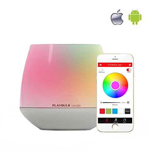 Playbulb candle bluetooth smart flameless led candle for iphone a…