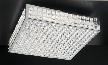 thanksgiving Ceiling polished chrome handcut crystalB004FG6HHK