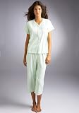 Karen Neuburger Sonata Short Sleeve Cardigan Pajama Set Sleepwear