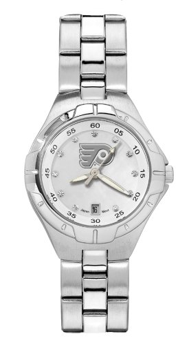 LogoArt Philadelphia Flyers Women's Pearl Watch - Philadelphia Flyers One Size