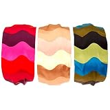 L. Erickson USA Scarf Headband 100% Silk Charmeuse - Waves