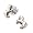 ZEEme For Kids - Kinderohrstecker 925/- Sterling Silber Pferd 271220045