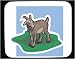 Mouse Pad with animals, grass, goat, livestock, animal, horns