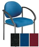 Trexus Heavy Duty Hamilton Side Armchair Back H365mm W465xD500xH490mm Blue Flamblend