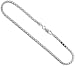 Sterling Silver 2.1 mm Italian Thick Box Chain NICKEL FREE. 7