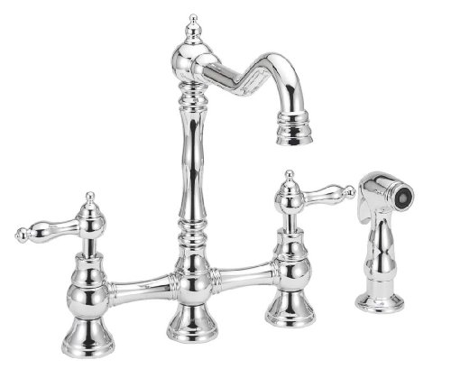 Belle Foret BFN11001CP Bridge Faucet, Chrome