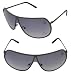 Baby Phat 1028 Dark Gunmetal Aviator Sunglasses
