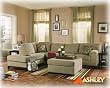 Will Sage Sectional By Ashley Furniture With Silver Shipping